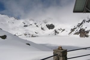 depuis la terrasse