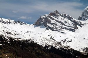 Pic Rouge de Pailla dans le cirque de Gavarnie