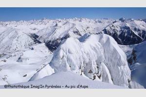 Depuis le sommet du pic d'Aspe