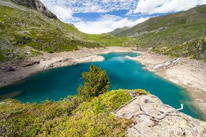 Au dessus du lac des Gloriettes