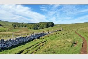 GR65 en VTT sur Aubrac