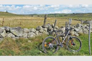 VTT le long de la draille