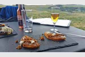 Tartine sucre fouace-crme de marrons