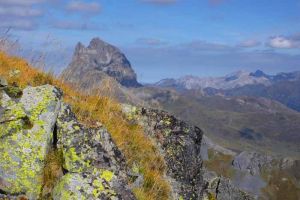 L'Ossau depuis la voie Balcons d'Anayet