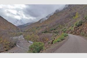 Route qui amne  Imlil