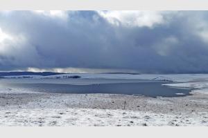 Le lac des Moines, tout prs du village