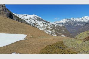 Vue sur le plateau de Saugu