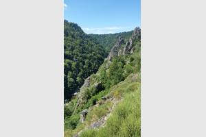 Impressionnante vue sur les gorges