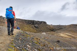 Du monde sur le sentier du Laugavegur