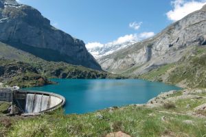 Barrage des Gloriettes en mai