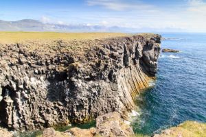 Falaises en Islande