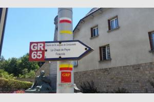 On suit le GR65 au dbut