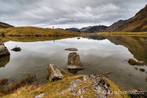 Au bord du lac d'Arizes