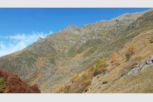 Sur la monte aux cabanes