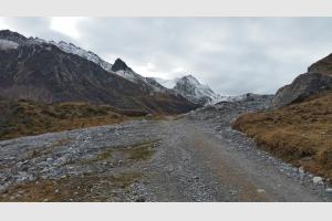 Sur la premire monte