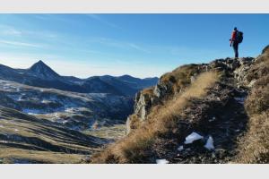 Face aux volcans du Cantal