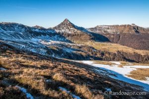 Difficile de rater le sommet du Puy Mary