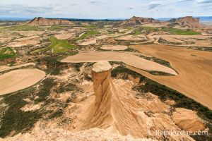 Panorama sur le dsert des Bardenas