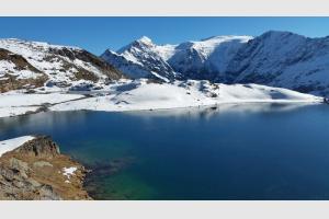 Le lac Verdet porte bien son nom