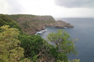 Les falaises du nord de la Guadeloupe