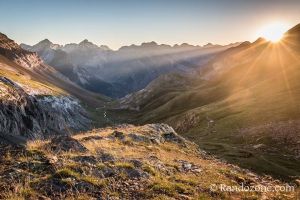 Vallée espagnole depuis le port de Boucharo