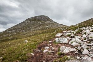 Le PAP de Glencoe depuis le col