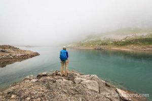 Nous faisons le tour du lac d'Ossoue