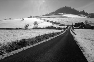Usson ,l'hiver