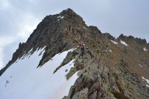 Pic Mayouret dans le secteur de Gaube