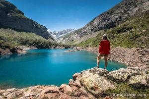 Dbut de la rando au lac des Gloriettes