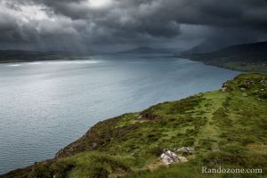 Superbe paysage quand on se rapproche de la falaise