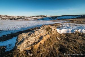 Superbe paysage des Cvennes en fin de journe
