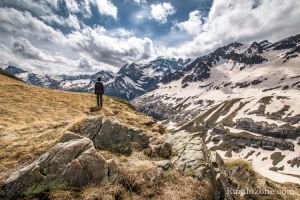 Depuis le col de Tentes vers Gavarnie