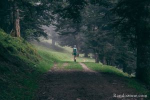 Pas beaucoup de monde sur le sentier