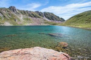 Superbes couleurs du lac d'Oncet