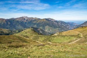Panorama depuis la crte de la Serre