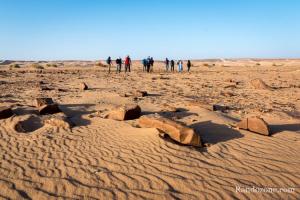 Randonne dans le dsert de Mauritanie
