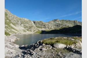 Estany de Mariolo et au fond Collatera de Dellui