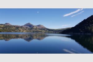 Beau reflet dans le lac des Bouillouses