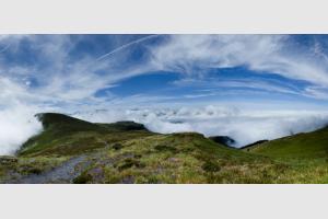 Panorama col des Taons de Bacanre
