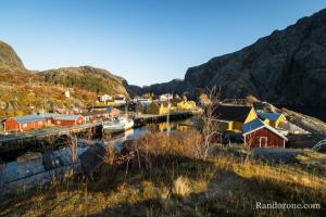 Randonne entre Nusfjord et Austre Nesland