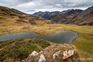 Au dessus du lac d'Arizes