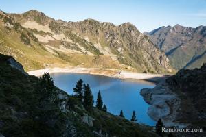 Lac Dets Coubous et son barrage
