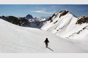 Monte au pic de Sesques