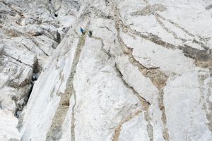 Dans la face Nord du Vignemale