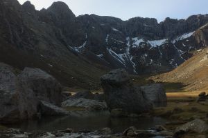 Dans le cirque d'Olibon