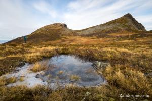 Pendant la monte  Husfjellet