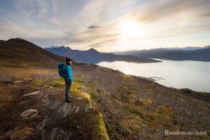 Premier point de vue bien sympa sur le fjord