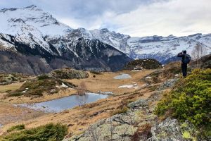 Lacs phmres sur le plateau de Saugu