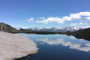 laquet au dessus du lac d'Aule